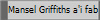 Mansel Griffiths a'i fab