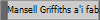 Mansell Griffiths a'i fab